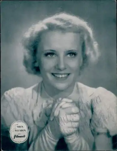 Foto Schauspielerin Reva Holsey, Portrait, Autogramm