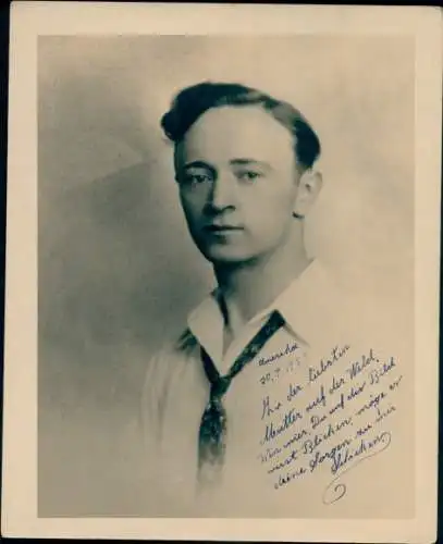 Foto Schauspieler ? Kallo, Portrait, Autogramm