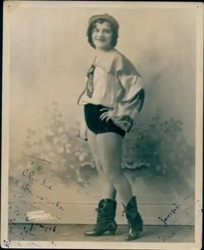 Foto Schauspielerin ? Josephine, Portrait, Autogramm