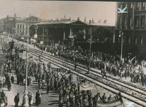 Foto Petrograd Russland, Oktoberrevolution 1917