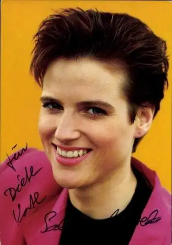 Ak Schauspielerin Sabine Hartelt, Portrait, Autogramm