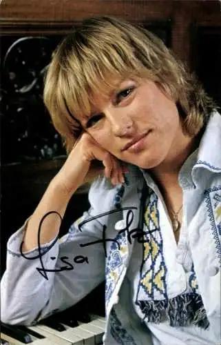 Ak Schauspielerin Lisa Fitz, Portrait, Autogramm