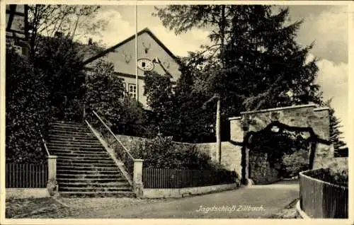 Ak Zillbach Schwallungen Thüringen, Jagdschloss