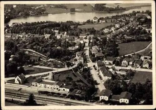 Ak Reinfeld in Holstein, Luftaufnahme