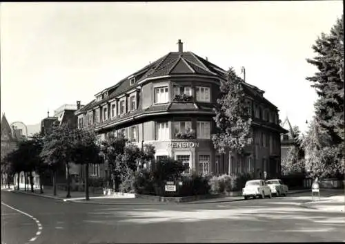 Ak Bern Stadt Schweiz, Hotel Garni-Stamm, Bernastraße 6