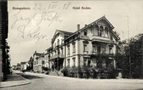 Ak Romanshorn Kanton Thurgau, Hotel Bodan