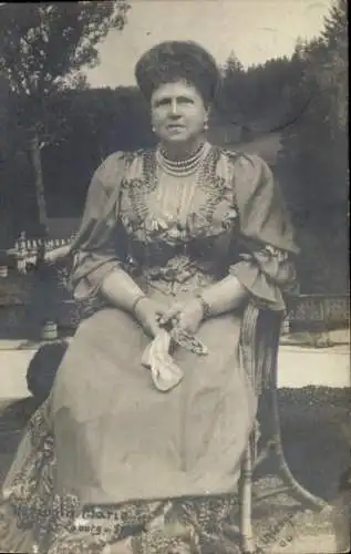 Foto Ak Marija Alexandrowna Romanowa, Herzogin Marie von Sachsen-Coburg-Gotha