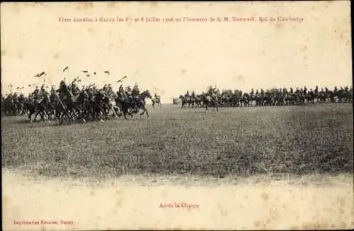 AK-Festivals in Nancy 1906 zu Ehren von Sisowath, dem König von Kambodscha