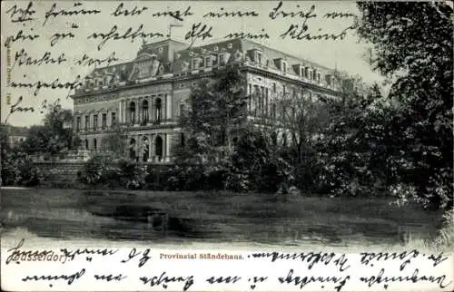Ak Düsseldorf am Rhein, Provinzial Ständehaus