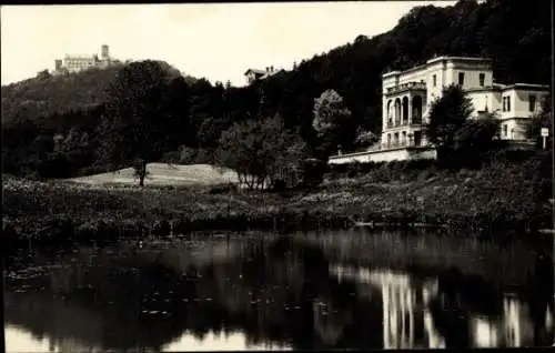 Foto Ak Lutherstadt Eisenach in Thüringen, Reutervilla, Wartburg