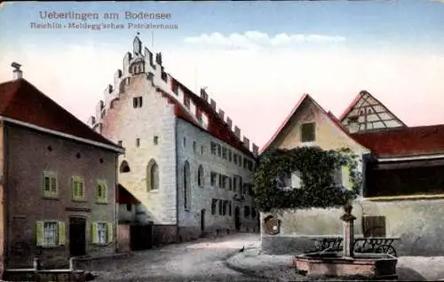 Ak Überlingen am Bodensee, Reichlin-Meldegg'sches Patrizierhaus