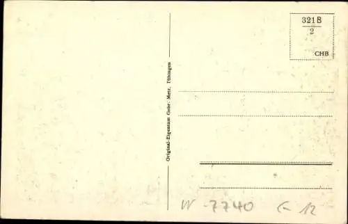 Ak Triberg im Schwarzwald, Schwarzwaldbahn