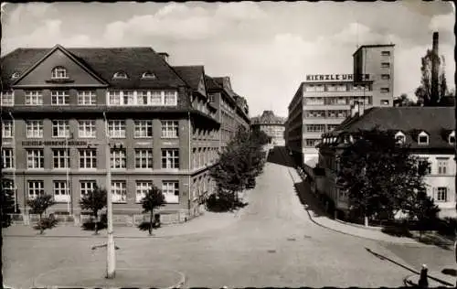 Ak Schwenningen am Neckar, Friedrich-Ebert-Straße, Kienzle Uhrenfabriken