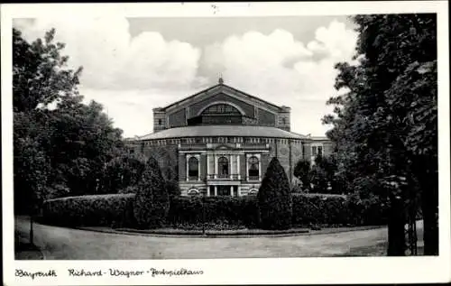 Ak Bayreuth in Oberfranken, Richard-Wagner-Festspielhaus