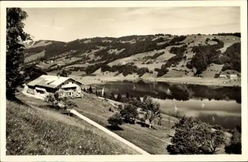 Ak Bühl in Baden Schwarzwald, Pension Gschwenderhof, Alpsee