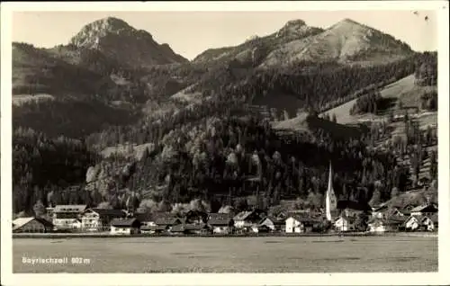 Ak Bayrischzell im Mangfallgebirge Oberbayern, Panorama