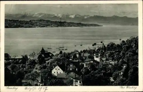 Ak Starnberg in Oberbayern, Panorama