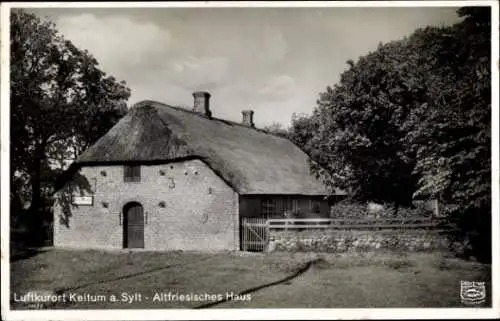 Ak Keitum auf Sylt, Altfriesisches Haus