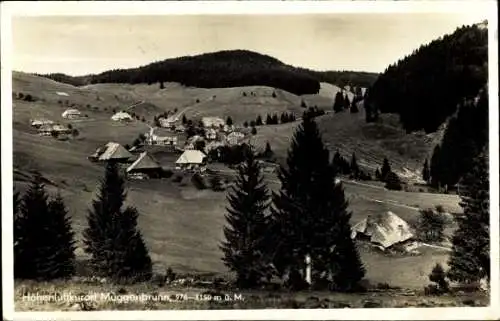 Ak Muggenbrunn Todtnau im Südschwarzwald, Panorama