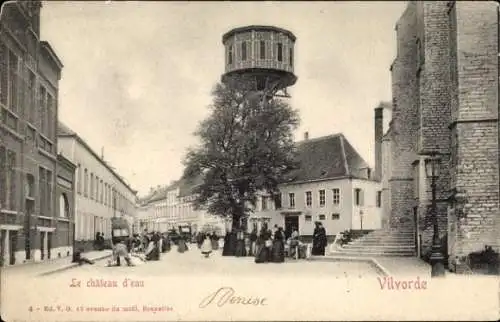 Ak Vilvoorde Flämisch-Brabant, Wasserturm