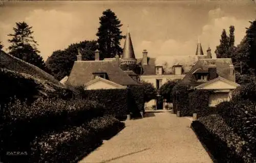 Ak Chartrettes Seine et Marne, Chateau de Bagatelle