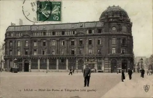 Ak Lille Nord, Hotel des Postes et Telegraphes