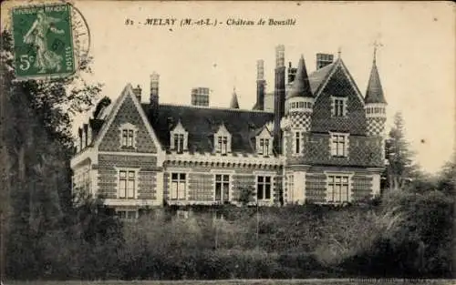 Ak Melay Maine-et-Loire, Chateau de Bouzille