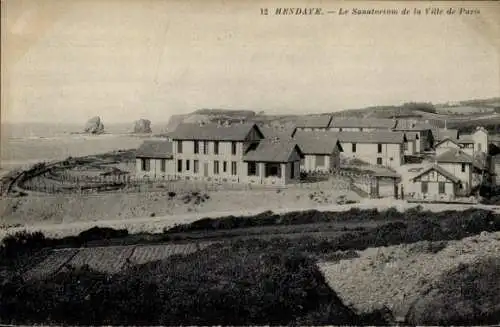 Ak Hendaye Pyrénées-Atlantiques, Sanatorium de la Ville de Paris