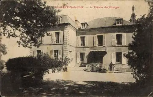 Ak Saint Martin du Puy Nièvre, Chateau des Granges