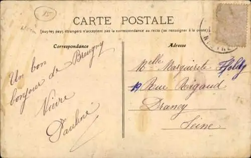 Ak Saint Martin du Puy Nièvre, Chateau des Granges