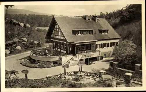 Ak Königstein im Taunus, Zum fröhlichen Landmann