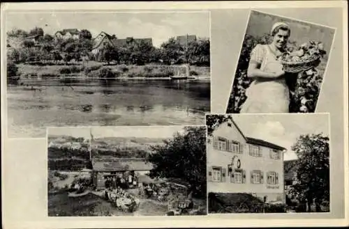 Ak Besigheim am Neckar Württemberg, Gasthof zum Anker, Schreyerhof