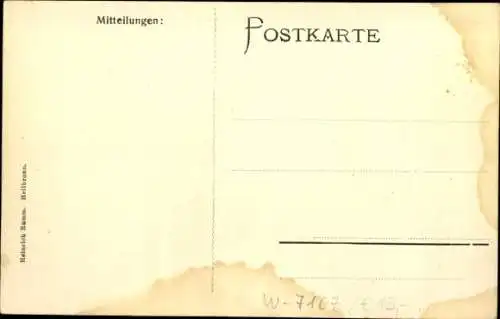 Ak Bad Wimpfen am Neckar, Ortspartie