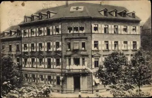 Ak Karlsruhe in Baden, Vereinslazarett Luisenschule, Otto Sachs Straße 5