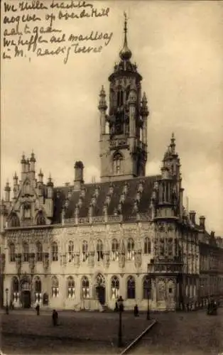 Ak Middelburg Zeeland Niederlande, Rathaus