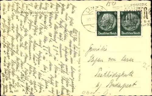 Ak Struden St. Nikola an der Donau Oberösterreich, Ausblick, Kirche