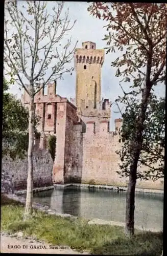 Ak Sirmione Lago di Garda Lombardia, Castello