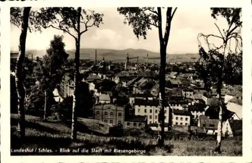 Ak Kamienna Góra Landeshut Riesengebirge Schlesien, Stadtblick