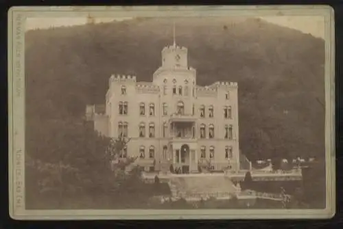 Cabinet Foto Bad Ems an der Lahn, Schloss Balmoral