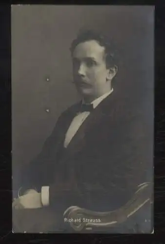 Foto AK Richard Strauss, deutscher Komponist