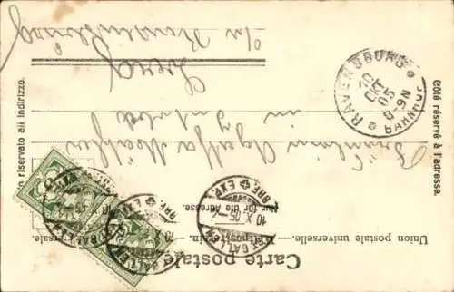 Ak Sankt Gallen Stadt Schweiz, Cafe Metropole, Restaurant