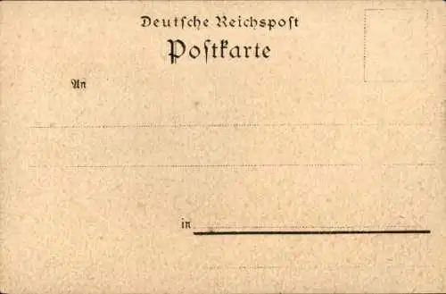 Litho Saalfeld an der Saale Thüringen, Rathaus