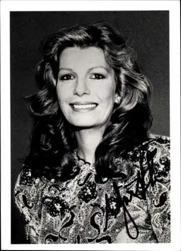 Foto Prinzessin Yasmin Aga Khan, Portrait, Autogramm