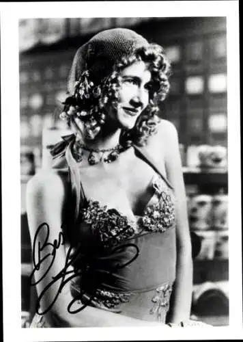 Foto Schauspielerin Laura Dern, Portrait, Autogramm