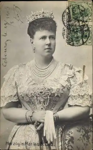 Ak Marija von Russland, Prinzessin von Großbritannien, Herzogin von Sachsen-Coburg-Gotha