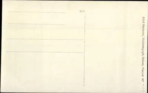 Ak Prinz Wolfgang von Anhalt, Porträt