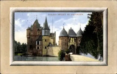 Ak Satzvey Mechernich in der Eifel, Schloss Satzvey