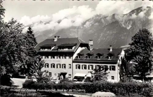 Ak Hall in Tirol, Gasthof und Pension Volderwaldhof, Nordkette