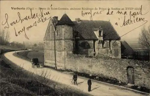 Ak Verberie-Oise, Ferme de Saint Germain