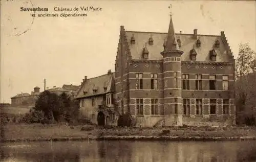 Ak Saventhem Zaventem Flandern Flämisch-Brabant, Château de Val Marie